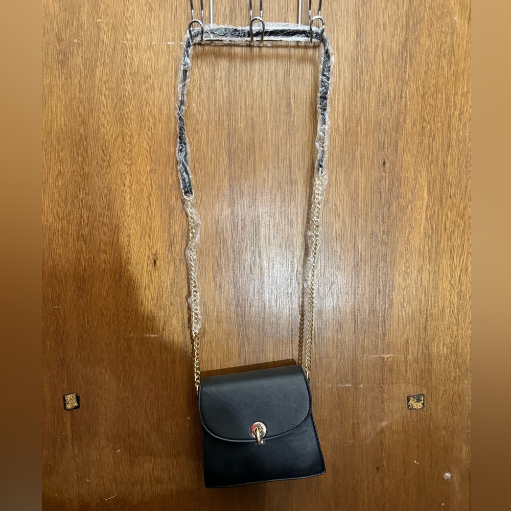 Black crossbody bag